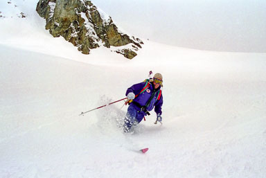 1997 Apr - 1st trip to Durrand Glacier Chalet